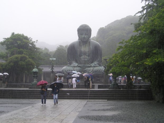 The giant bronze Buddha of Kamakura