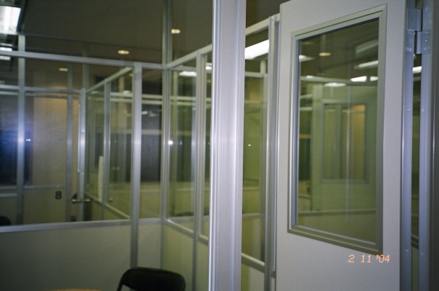 Nova Classrooms - a maze of glass boxes