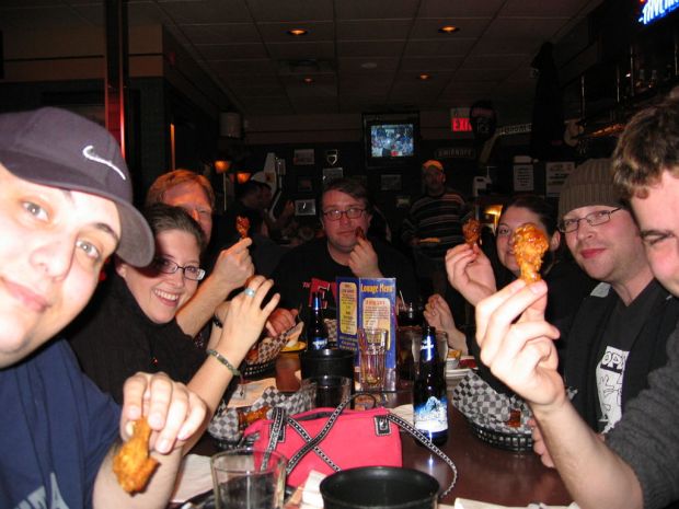 Wing night at Smitty's