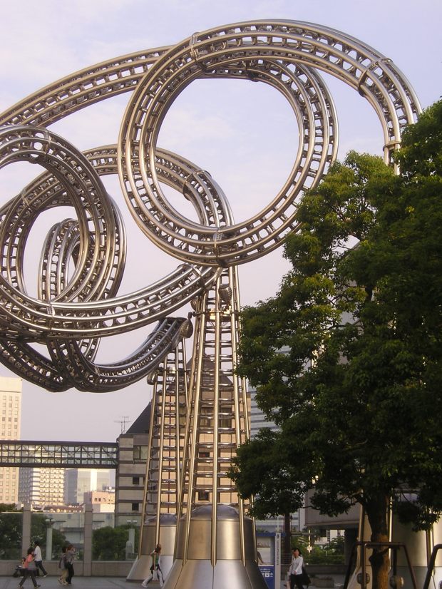 Some crazy art near the Minatomirai area of Yokohama