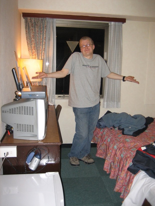 How much hotel room does one person need?